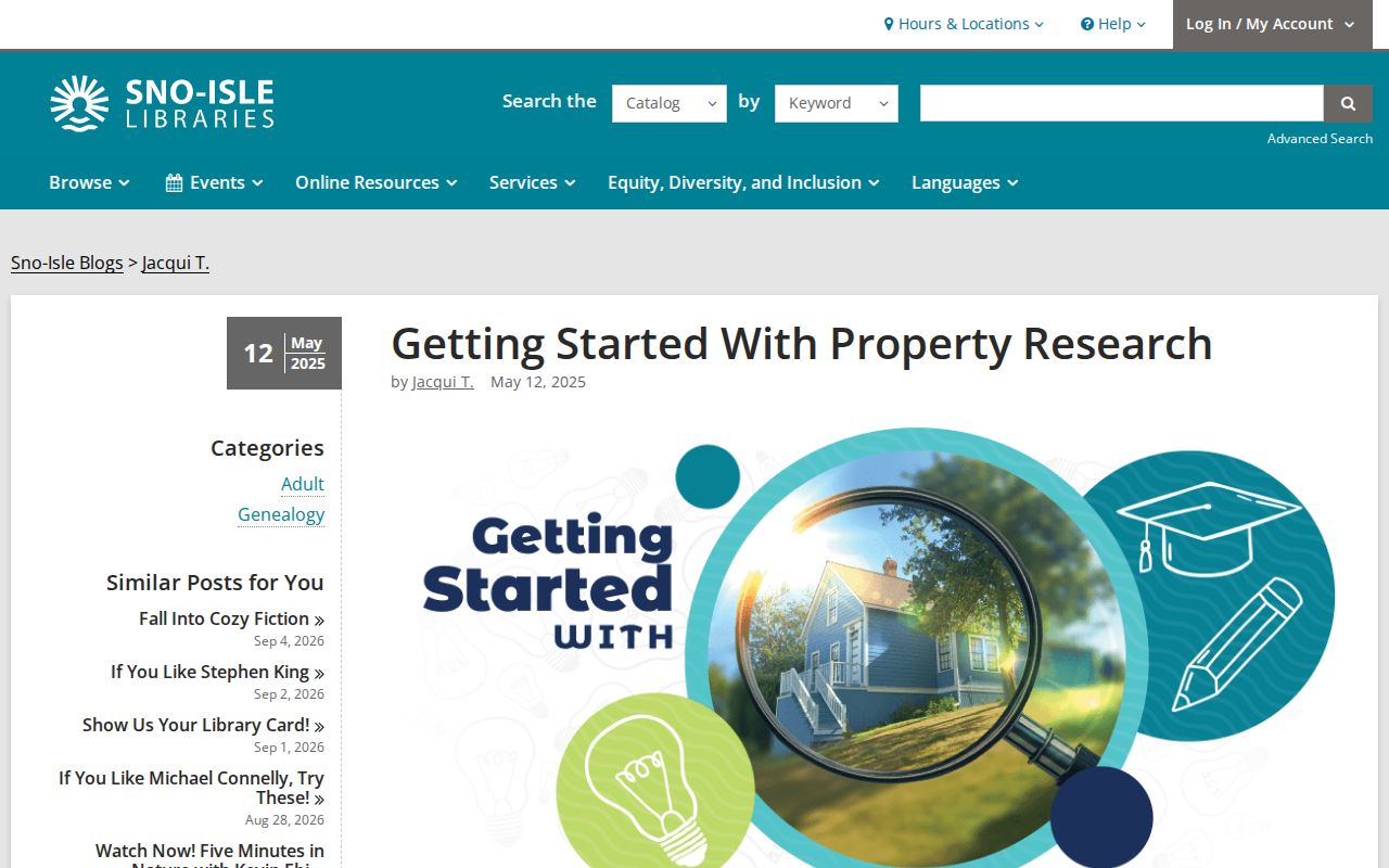 Martha Lake city directory property research guide